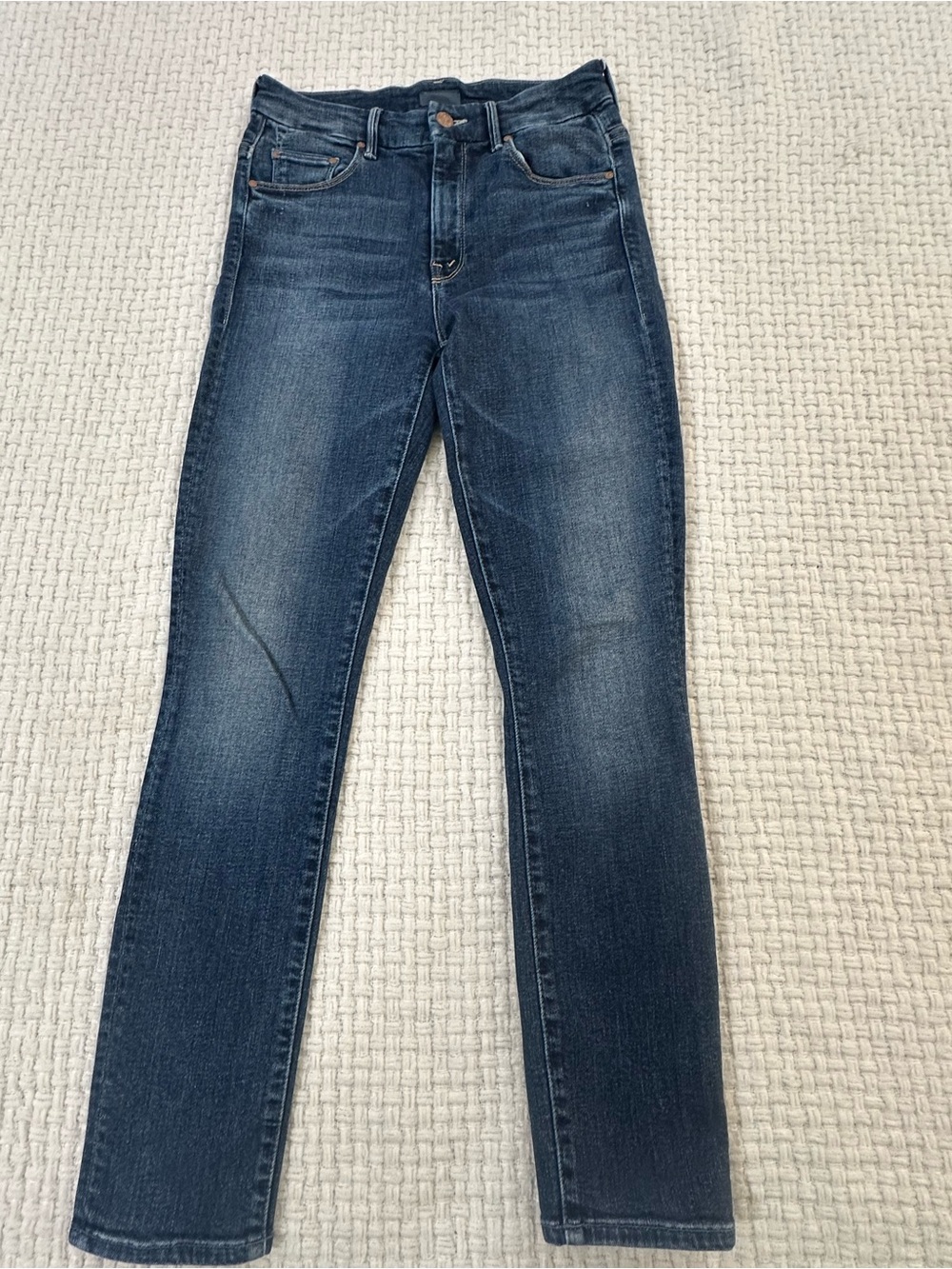 MOTHER High Waisted Looker Ankle Crop Jeans - Size 25 - Pardon My French